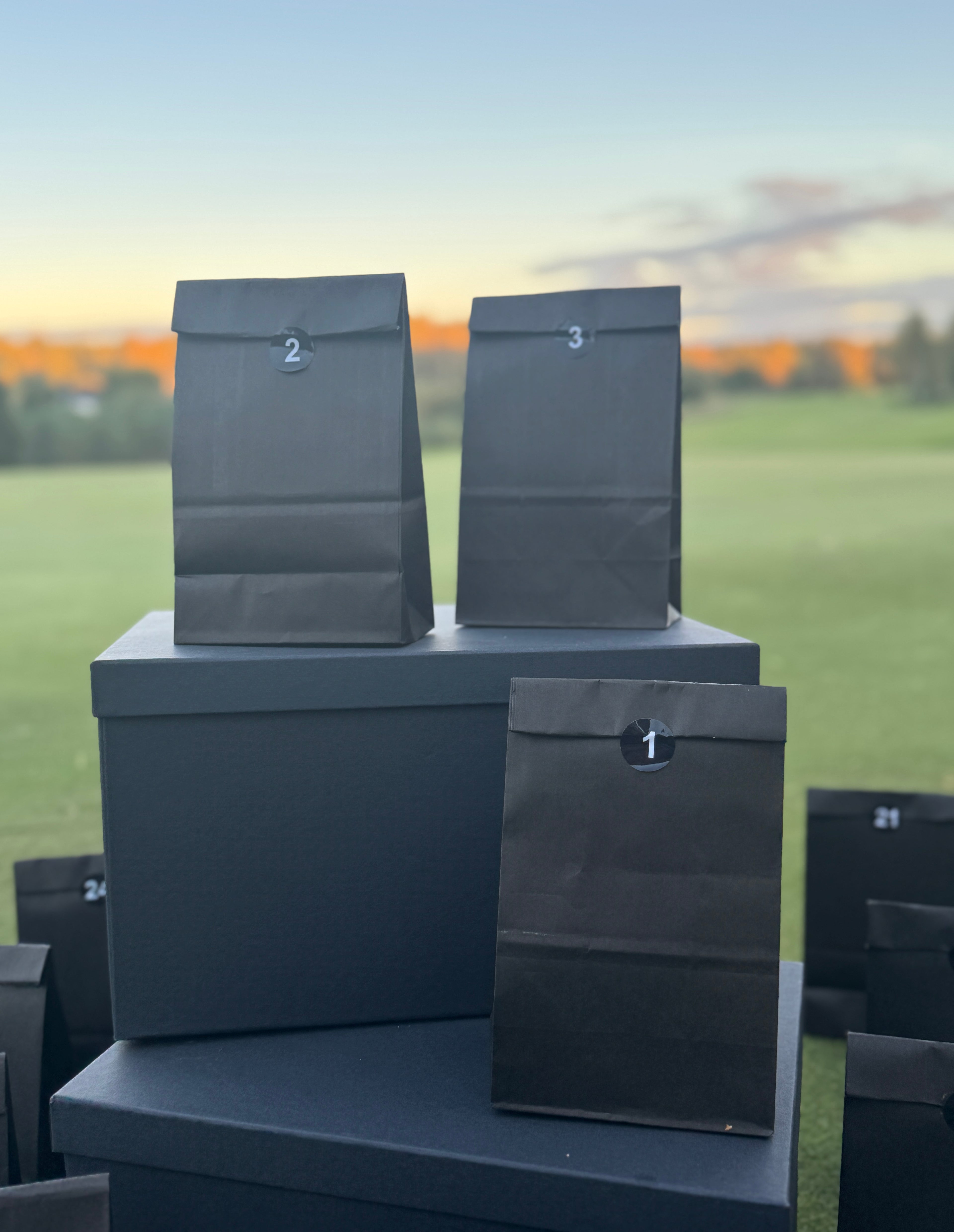 Adventskalender med golfprodukter